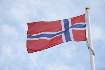 Norwegen-Flagge
